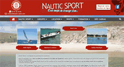 Desktop Screenshot of nautic-sport.com