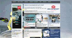 Desktop Screenshot of nautic-sport.ch