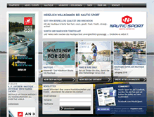 Tablet Screenshot of nautic-sport.ch